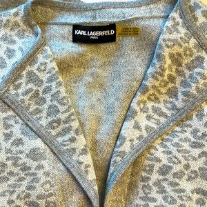 Karl Lagerfeld Cardigan duster -Medium - NWT